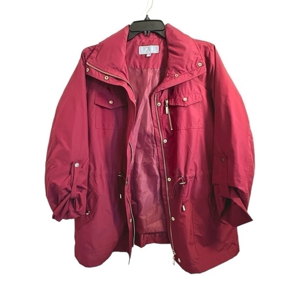 Women’s Raincoat by JM Collection - Size S - NWOT - Picture 3 of 8